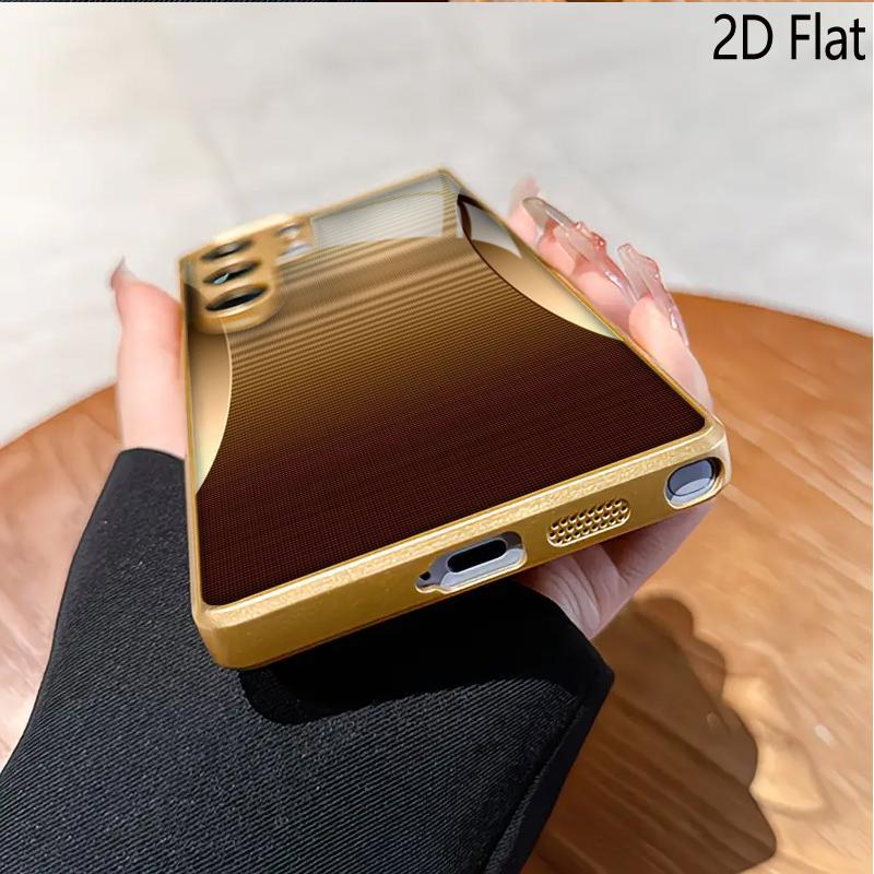 Gold texture pattern for Samsung Galaxy S24Ultra S23 S22 S25 S21 S20UltraA55A15A16Phone case Pattern Shockproof Protective Back Cover