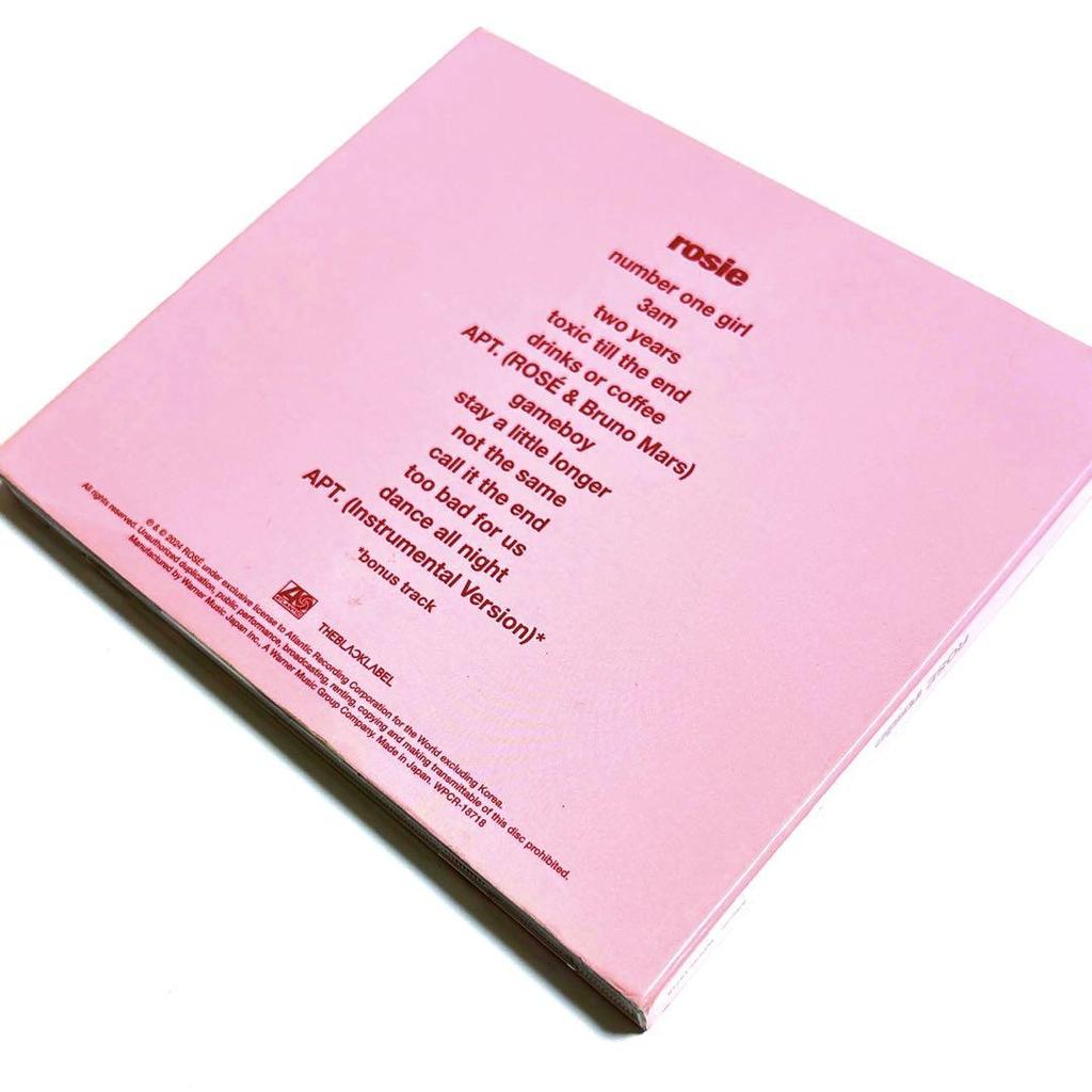 [USED] BLACKPINK ROSE / Rosie (First Press Limited Edition)