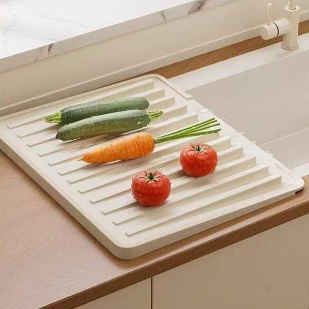 Heat-Resistant Kitchen Drain Mat Non-slip Kitchen Sink Mat Sink Drain Pad  Outdoor Cooking