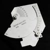 Steel Weld Gauges Welding Measurement Tool Weld Inspection Tool for Fillet Weld Leg Length & Throat Dimension Measurement