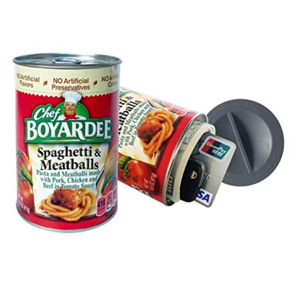 

Прочный кухонный шкаф, скрытая жестяная пластина для наличных денег, безопасные консервные банки для еды, секретный тайник, скрывающий контейнер style D