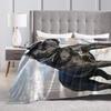 Coperta di Flanella Cane Corso Morbida Calda Plaid per Soggiorno Campeggio Comodo Copriletto Copri Divano Letto