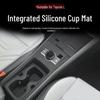 Volkswagen Tayron L Central Control Silicone Mat: Compatible with 25 Models, Cup Holder, Interior Accessories, Gear Shift Scratch Protection.