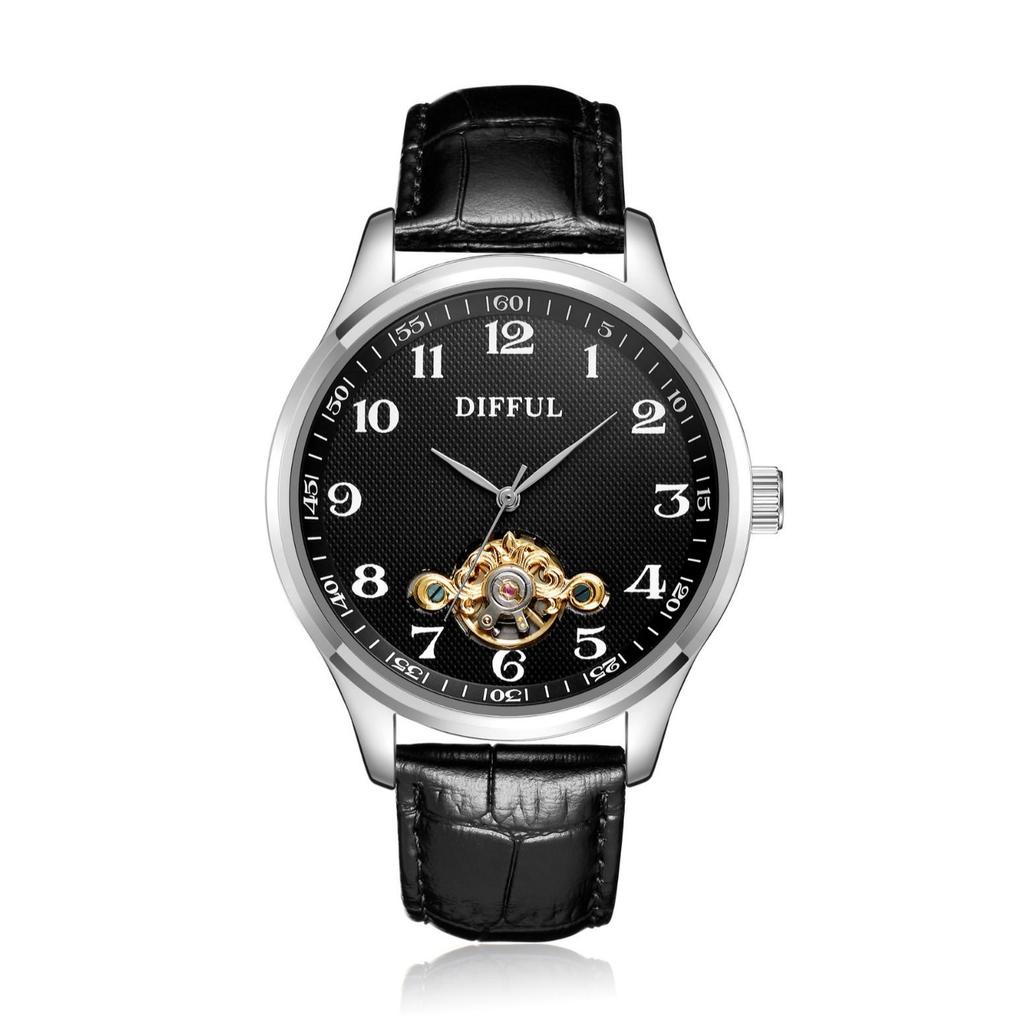 Brand New Men's High-End Waterproof Trendy Hollow Mechanical Watch