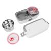Electric Lunch Box 2 Compartment Fast Heating Stainless Steel Leak Proof Food Heater Warmer for