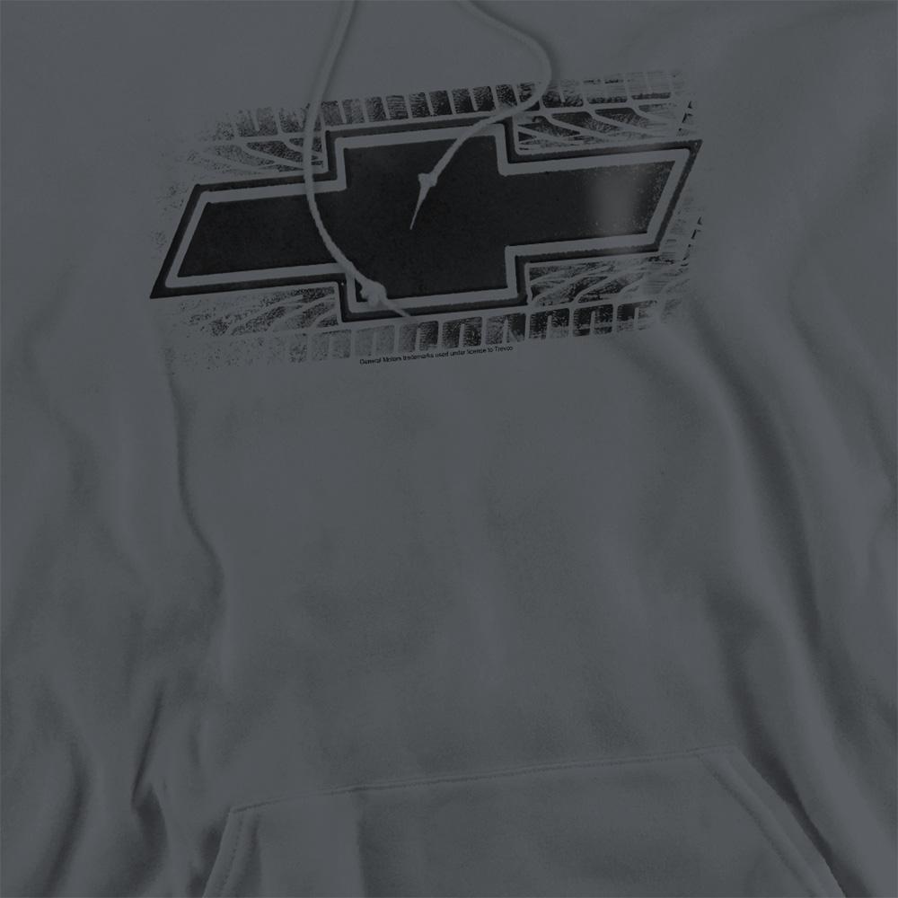 Chevrolet Unisex Adult Bowtie Burnout Hoodie