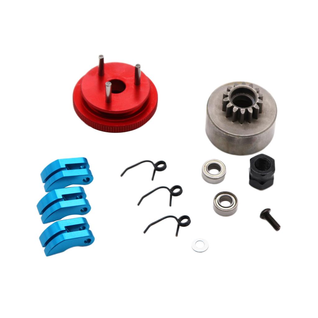 1 Set Clutch Bell Gear Flywheel DIY Assembly Parts for HSP HPI GM ZD