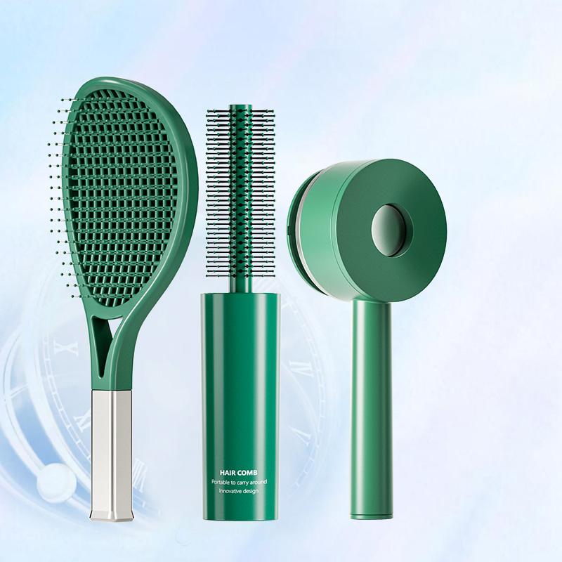 New Products Detangling Hair Brush Curved Massage Tennis Hair Brush Tennis Racket Hair Brushes & Combs