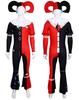 Soul-Shattering Clown Halloween Unisex Cosplay Costume with Blood Stains and Cloak