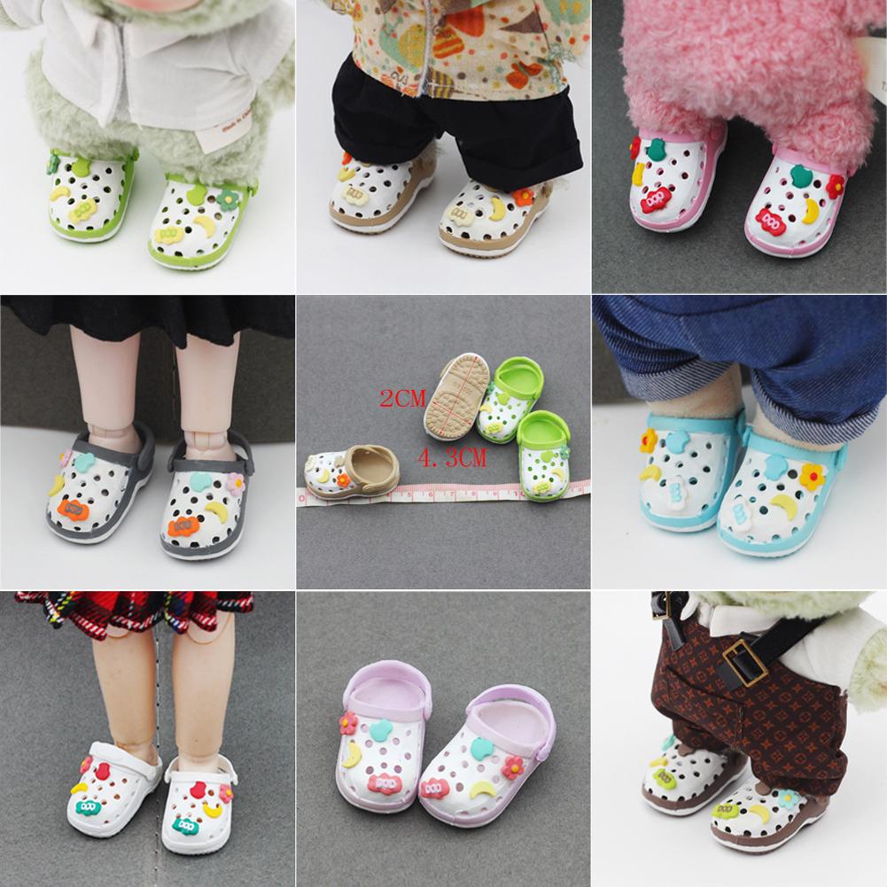 For LABUBU Slipper Shoes Suitable for 17cm Cotton Dolls Shoes Boots Toys Casual Sports Shoes Dolls Accessories DIY Doll Toys