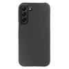 For Samsung Galaxy S22 5G Litchi Texture Magnetic Phone Case Anti-scratch Genuine Cow Leather+PC Cover
