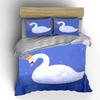 Elegant Swan Bedroom Decor Set Multiple Sizes Kid'S And Adults' Bedroom Exquisite 3Pc Bedding Set, Gift