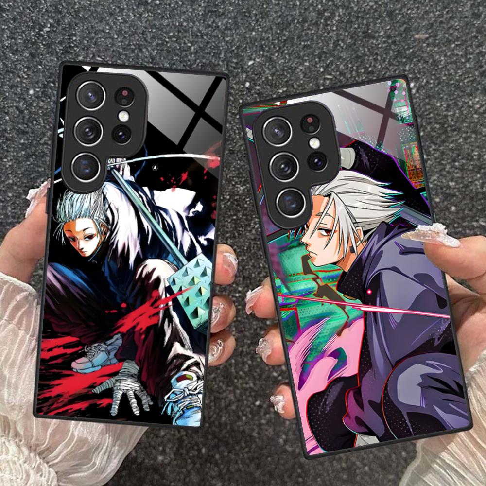 Sakamoto Days Gaku Phone Case for Samsung Galaxy A56 55 54 53 52 51 36 35 34 23 16 15 5G Glass Colorful Cover Pretty Cover