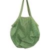 Cotton Grocery Bags Portable Reusable Fruit Vegetable Net Bag Mesh Rope Breathable Short Handle Tote Fruit Vegetable Storage