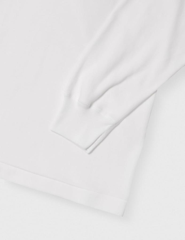 Warm Smooth Crew Neck Long Sleeve White B.V.D. Men's Undershirt, Fleece-Lined Shirt,