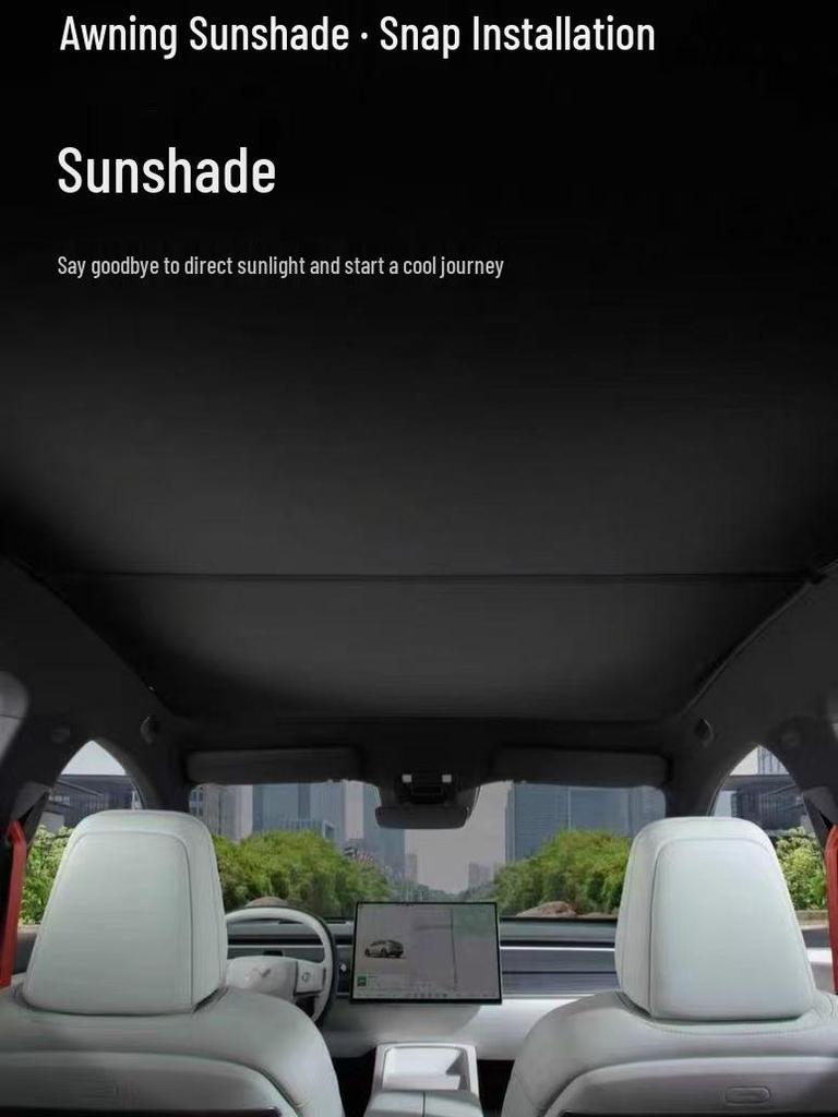Nio LeDao L60 Panoramic Sunroof Heat Insulation Sunshade Curtain