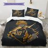 Haikyuu Pattern Bedding Quilt Set  Home Decoration  Gift (1 * Duvet Cover + 2 * Pillowcase  Without Core)