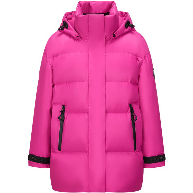 

JUZI ANNACAU Women s Outdoor Hooded 3-Proof Goose Down Jacket M