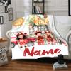 Custom Name firefighters Theme Printed Blanket - Perfect for Couch, Bed, Travel & Outdoor Use | Machine Washable, Cozy & Durable.