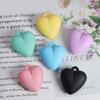 Acrylic Heart Pendant Bead DIY-Jewelry Making Necklace Charm Colorful Heart Loose Bead with Hole for Women Girl Teen