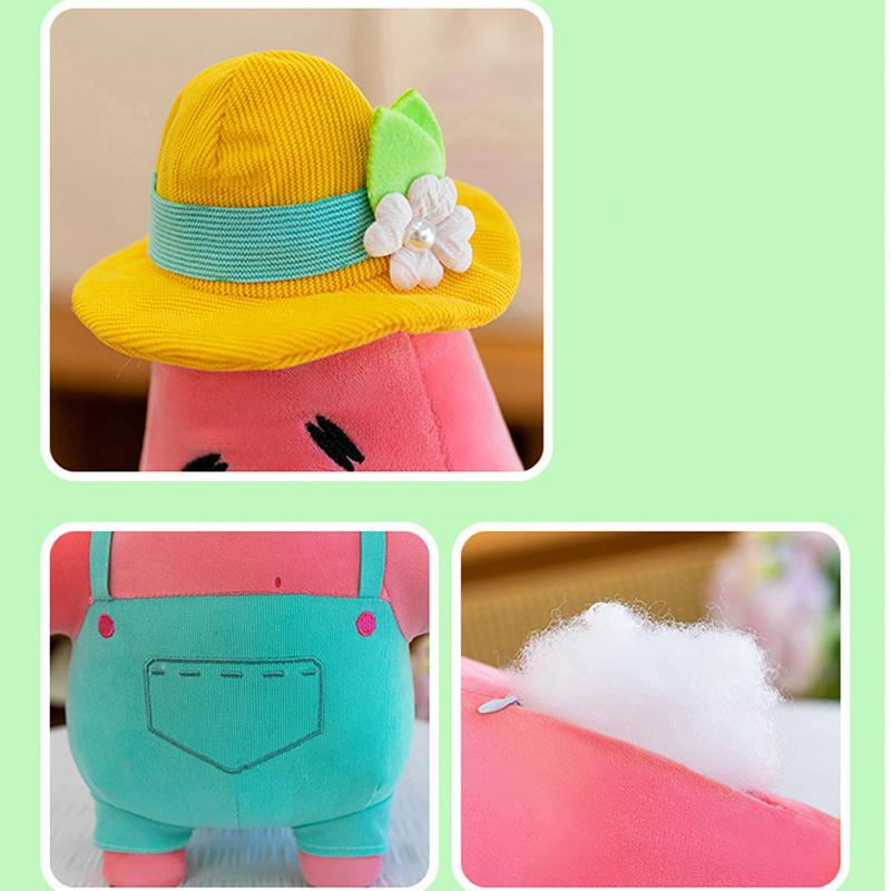 40-80cm Spongebob Squarepants Patrick Star Plush Toys Cute Cartoon Plushie Anime Birthday Pillow Doll Stuffed Gift for Kids Xmas