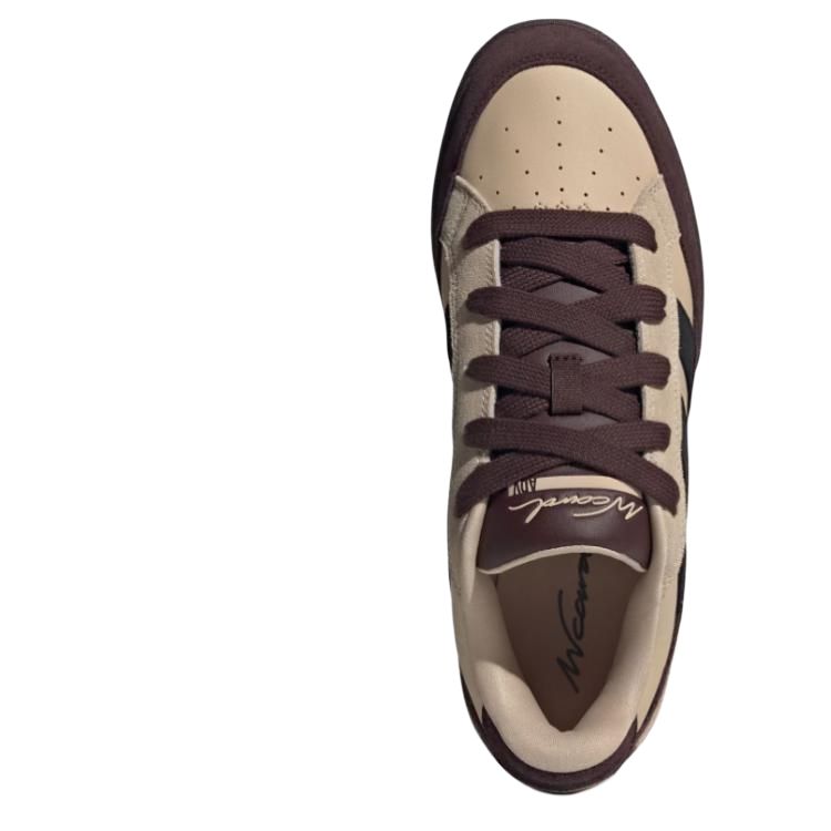 adidas Neo W Card Comfortable Casual Low-Top Skate Shoes Unisex Sneakers Khaki Brown IH0964