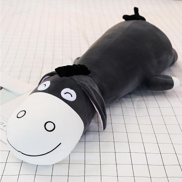 

Новый 70-90 см милый мультяшный ослик мягкая игрушка животные мальчик девочка ослик подушка подушка детский утешительный компаньон подарок на день рождения 70cm