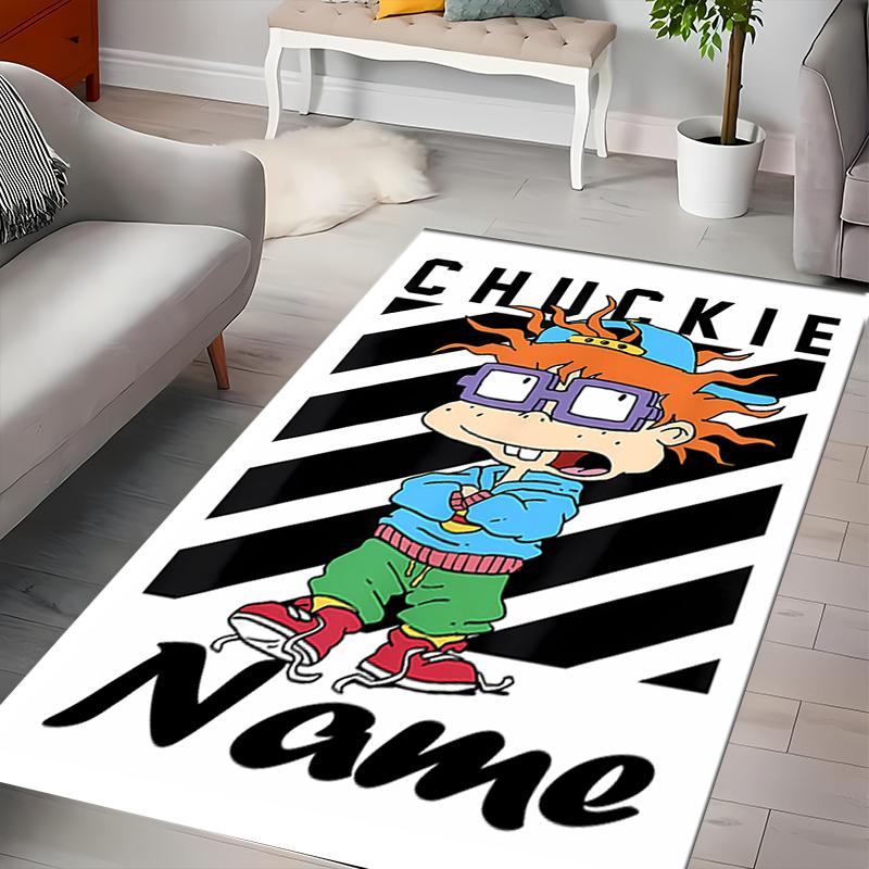 Custom personalization Rugrats Area Rug - Perfect For Kitchen, Bathroom,Laundry Room Decor Large Size Available,Gift All Seasons