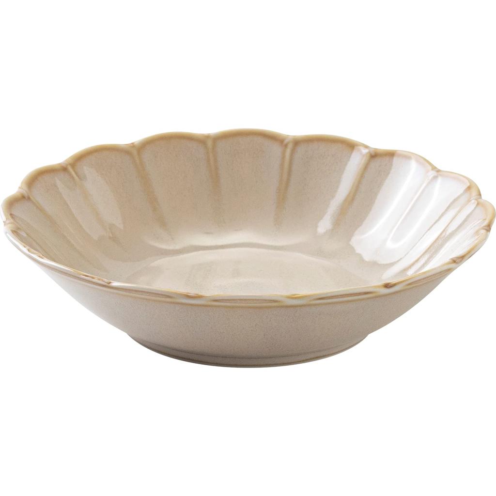 Minoru Pottery Mino Ware "Itsuka" 170 Bowls, Beige