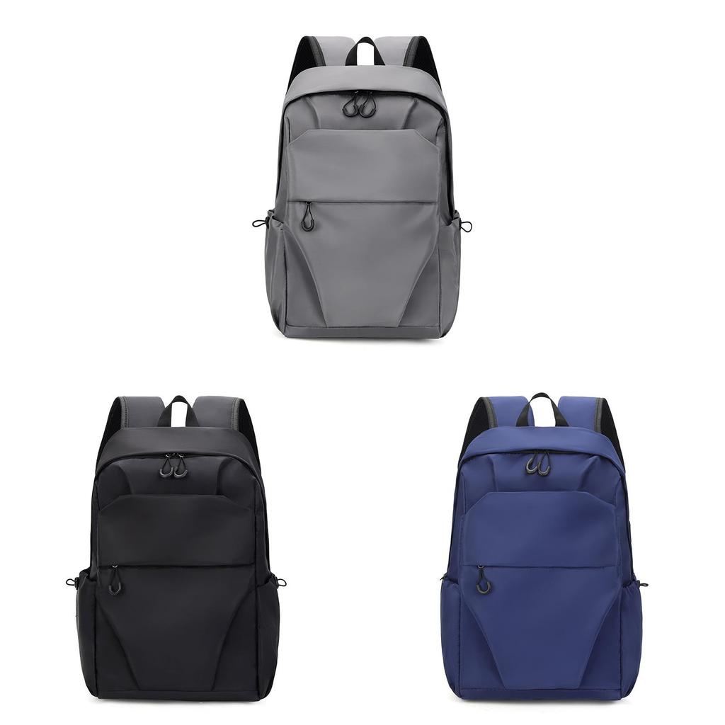 Mochila de Viaje de Nailon con Puerto de Carga USB para Hombres y Mujeres Adecuada para Portátiles de 15,6 Pulgadas