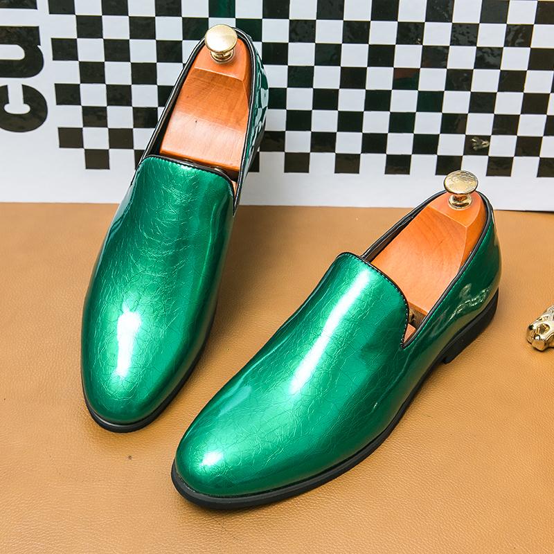 Fashion Business Men Casual Loafers Europe America One Can Wear Light Comfortable Fashionable Smal Leather Shoes Travel Shoes Size 38-46