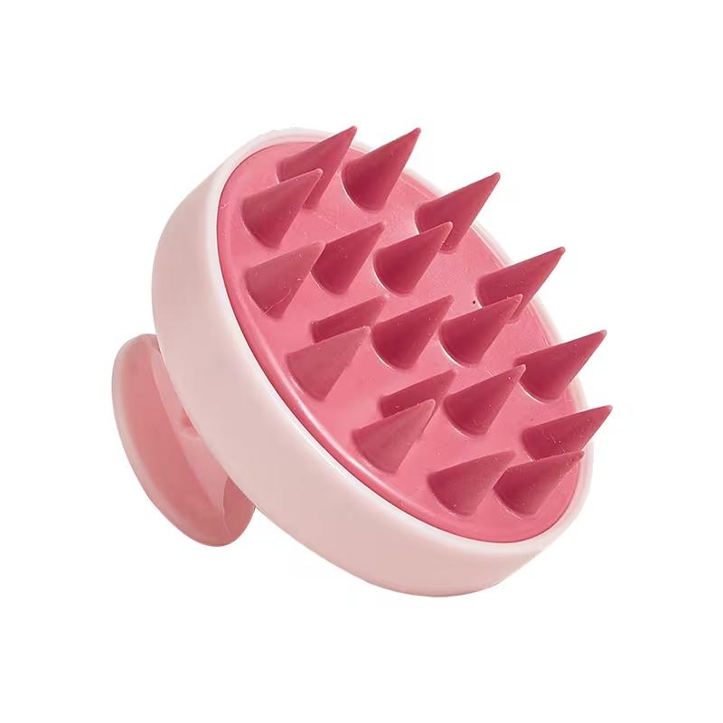Spazzola per shampoo in silicone, pettine per massaggio del cuoio capelluto, pulisci a fondo il cuoio capelluto, spazzola per massaggio del corpo, spazzola da bagno, strumento per parrucchieri