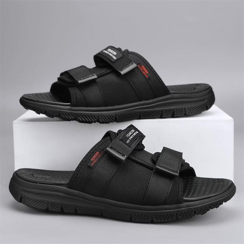 Yierkang Men s Trendy Anti-Slip Beach Slides 43