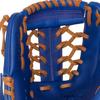 ZETT Youth Softball Ground Royal Blue X Oak Size M Heights BJG762640 Glove, Hero, All-Around, Right-Handed Throw, Brown, (For 130-145cm),