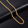 Hip Hop Stainless Steel Chain Cool Miami Cuban Link Basic Punk Necklaces Accessories for Men Women