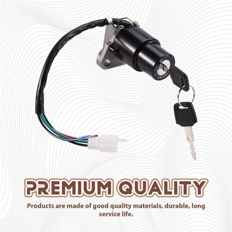 Authentic For TZR250 1987-1989 Motorcycle Accessory Replacement Parts Ignition Switch Lock Cylinder With Key