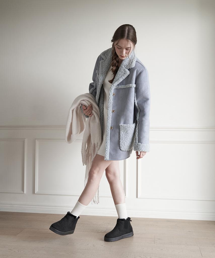 Chaakan Amara Fur-Lined Chelsea Winter Boots Wtacr4C297
