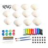 Children Shell Painting Kit 1/2 Sets DIY Craft Kit, with Natural Shells, Modeling Clay, Pigments, Art Glue, Eyes, Handmade Seashell Crafts Supplies