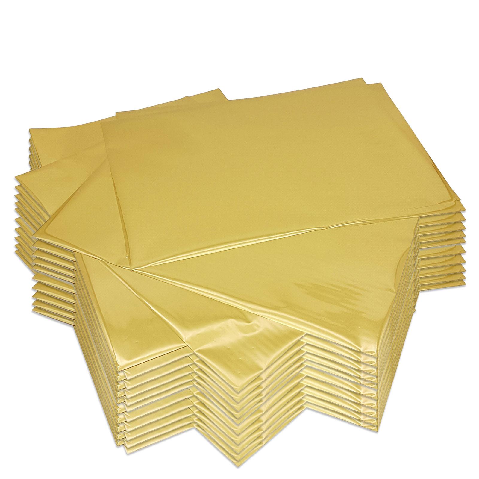 

50 листов 4-х тоновой реактивной фольги для переноса фольги, многофункциональная тонер-фольга для изготовления открыток в стиле скрапбукинга 4