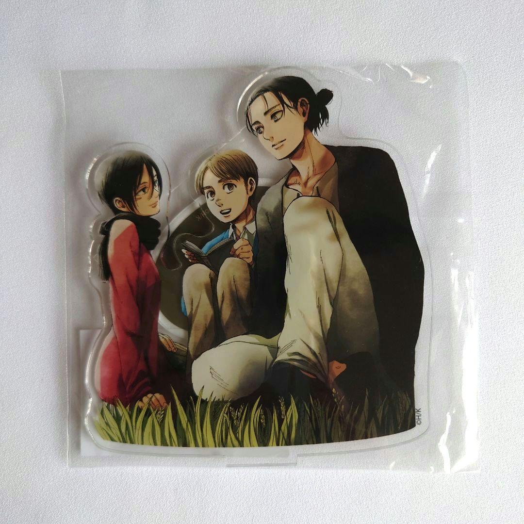 

[USED] Attack on Titan Online Exhibition Exclusive Acrylic Stands: Eren, Mikasa, and Armin
