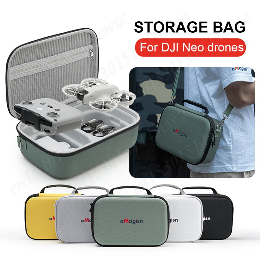 

For DJI Neo EVA Portable Carrying Case Shockproof Handbag Anti-scratch Protective Travel Case Bag for DJI Neo Drone Accessories чорний