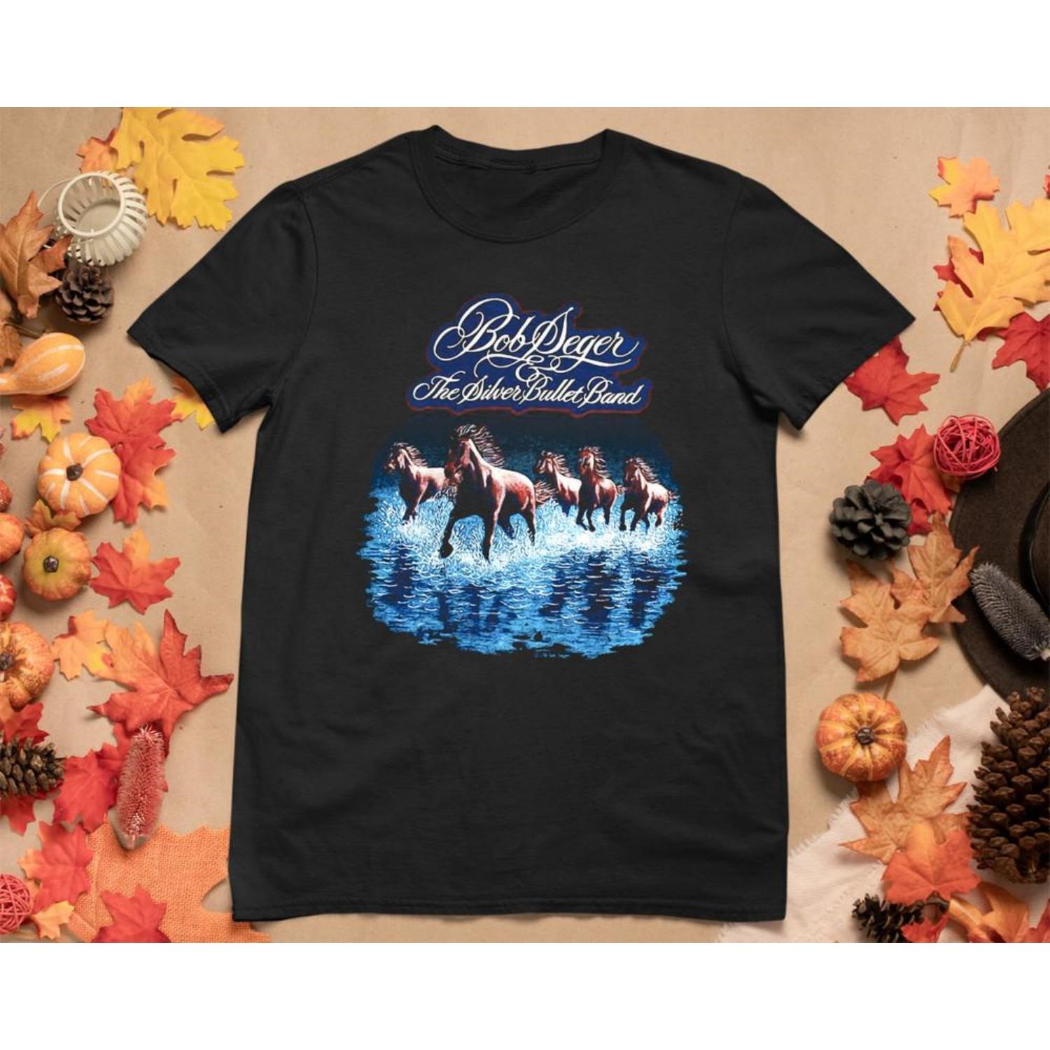 Bob Seger T Shirt Tee Men Black All Size S M L 234XL HE802 Unisex T-Shirt S