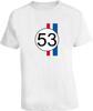 T-shirt Film d'auto Herbie il Maggiolino 53