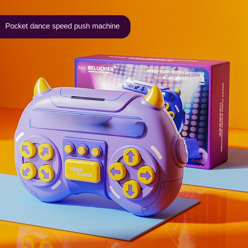 Rask Trykk Puslespill Spillkonsoll Morsomt Elektronisk Spill for Barn Gutter og Jenter Voksen Fidget Antistress Leker Utfordringsspillkonsoll