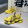 Summer New Low-top Mesh Breathable and Comfortable Casual Soft-soled Lace-up Dad Shoes Tt