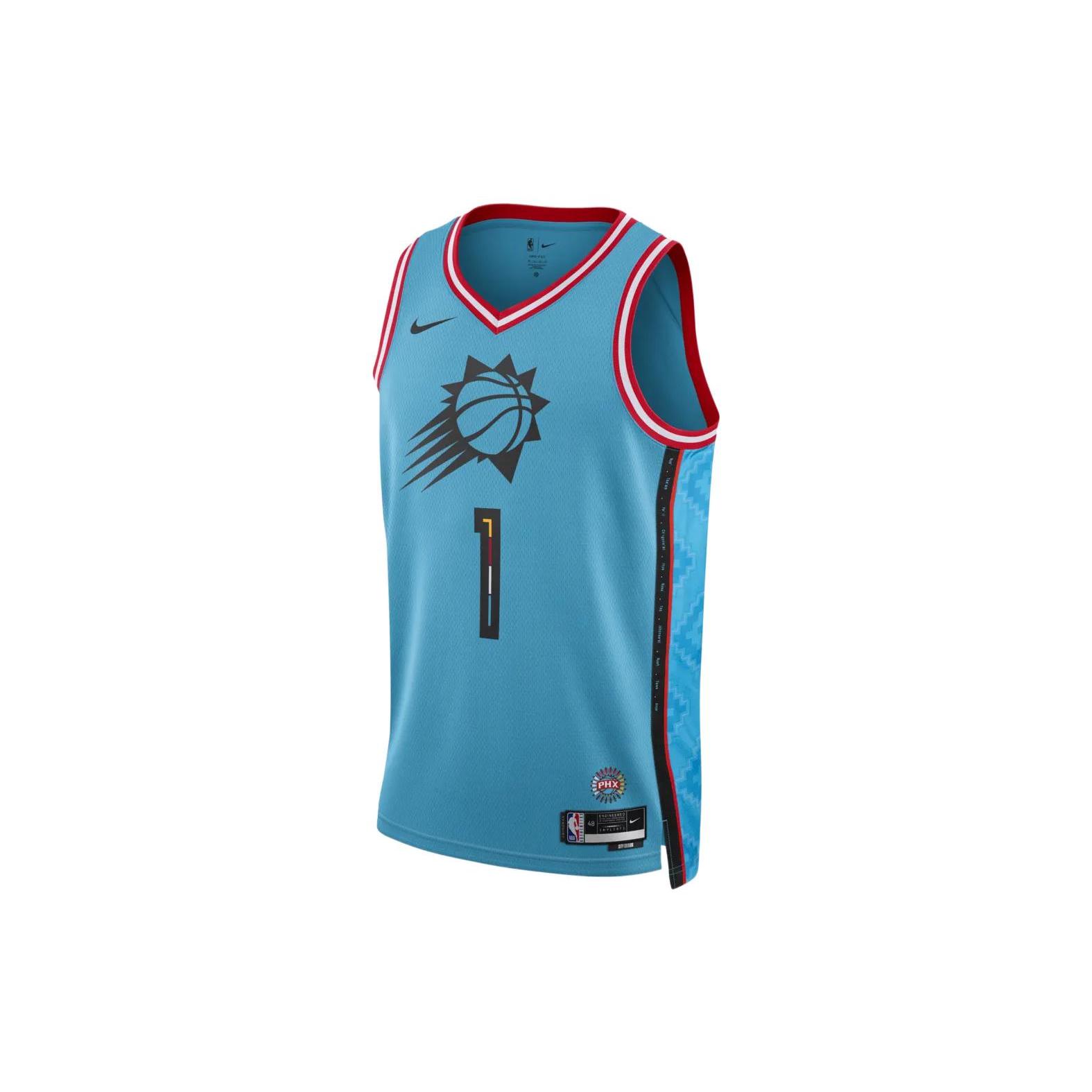 Nike Devin Booker Phoenix Suns Dri FIT Jersey DO9607-416 XXL