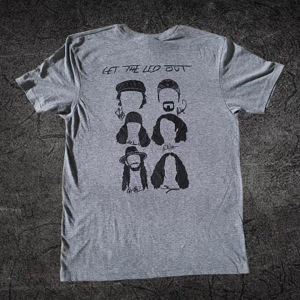 Get The Led Out Band Member T- Shirt Sport Gray Unisex S-5XL E2287 S