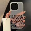 Character illustration is suitable for iPhone17promax Apple 17 matte large hole mobile phone case 16/15 anti-drop hair.