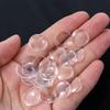 Runde Flachboden 14mm Klares Glas Puppenaugen-Patch Blyth Puppenaugen Glasaugen-Chips Glaspuppenaugen