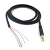 3.5mm Male Jack Connector Audio Cord for HyperX Cloud II Core Pro Cloudx-Stinger